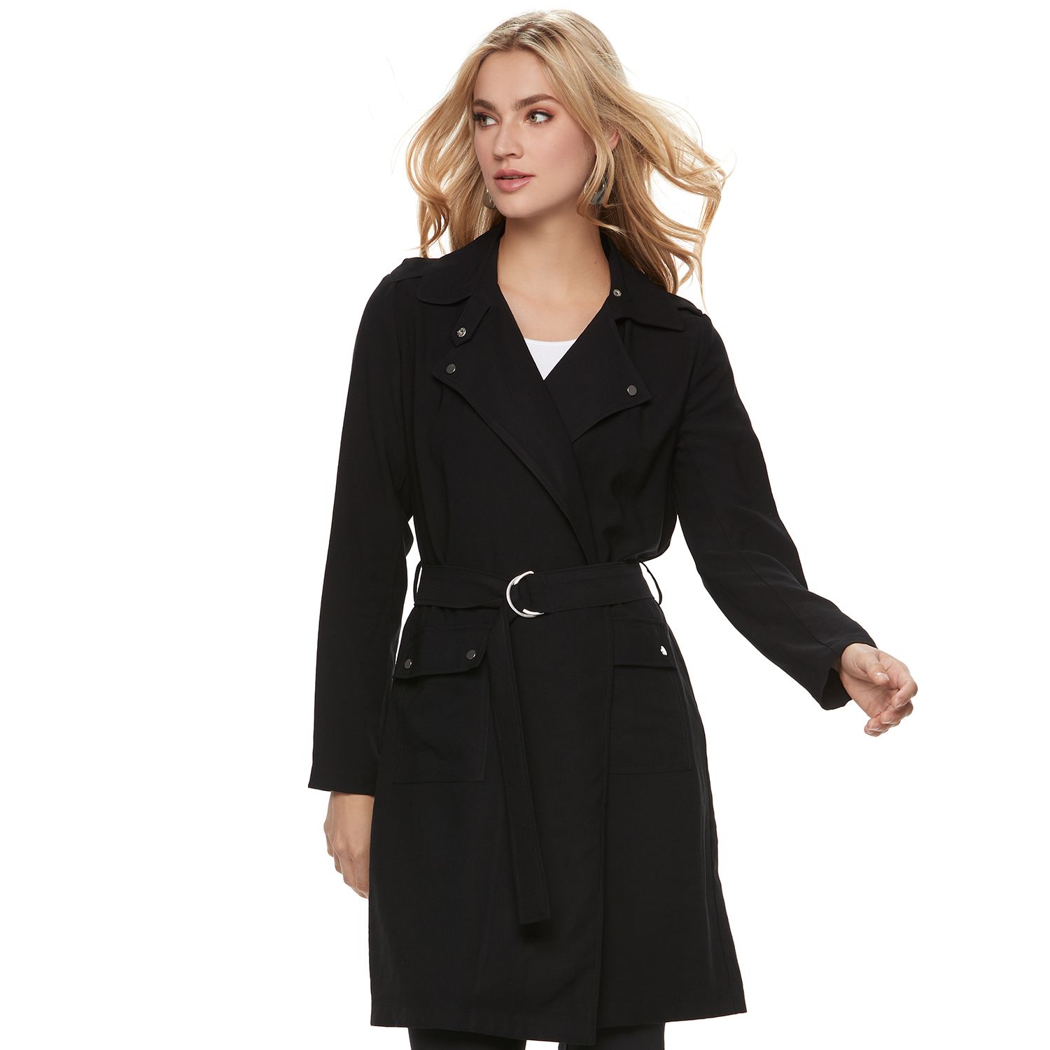 kohls trench coat