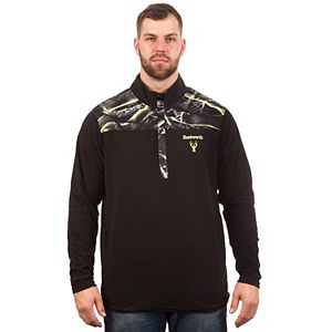 Men's Huntworth Camo Colorblock Henley Pullover