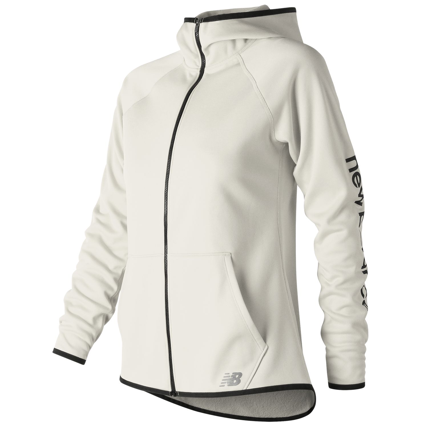 new balance core full zip poly hoodie