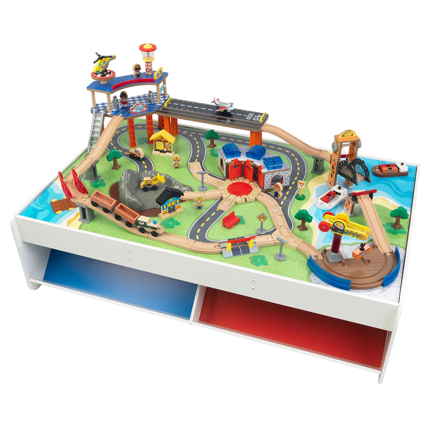 paw patrol train table kidkraft