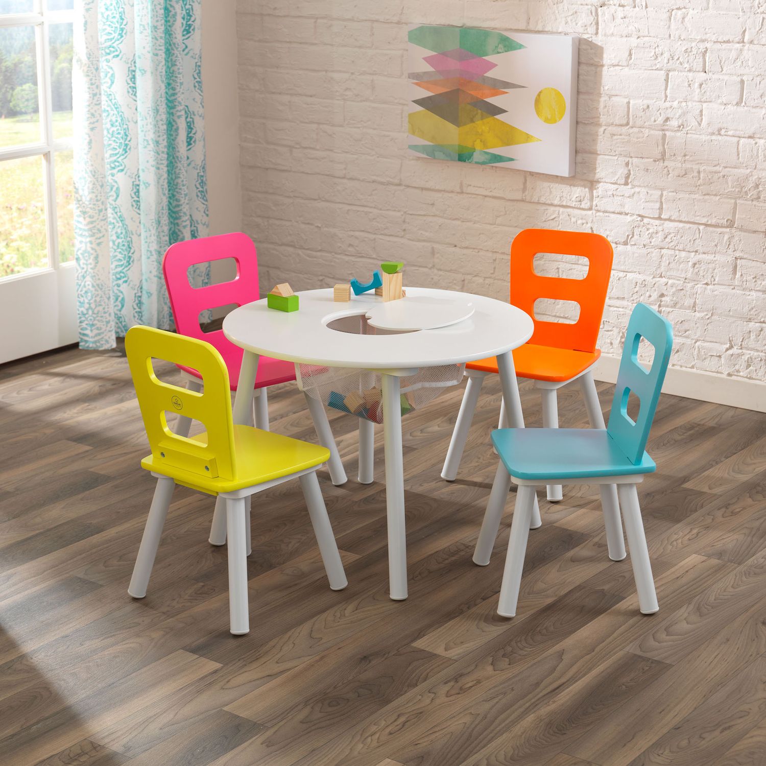 kidkraft play table with storage