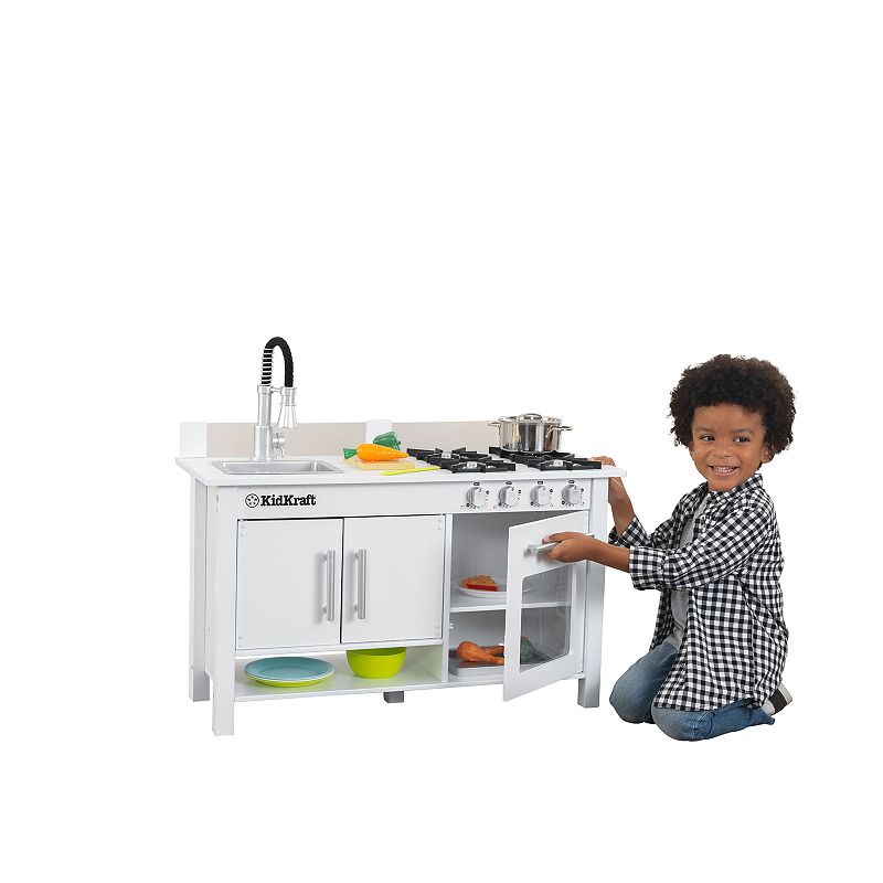 KidKraft Little Cooks Work Station Kitchen, Multicolor