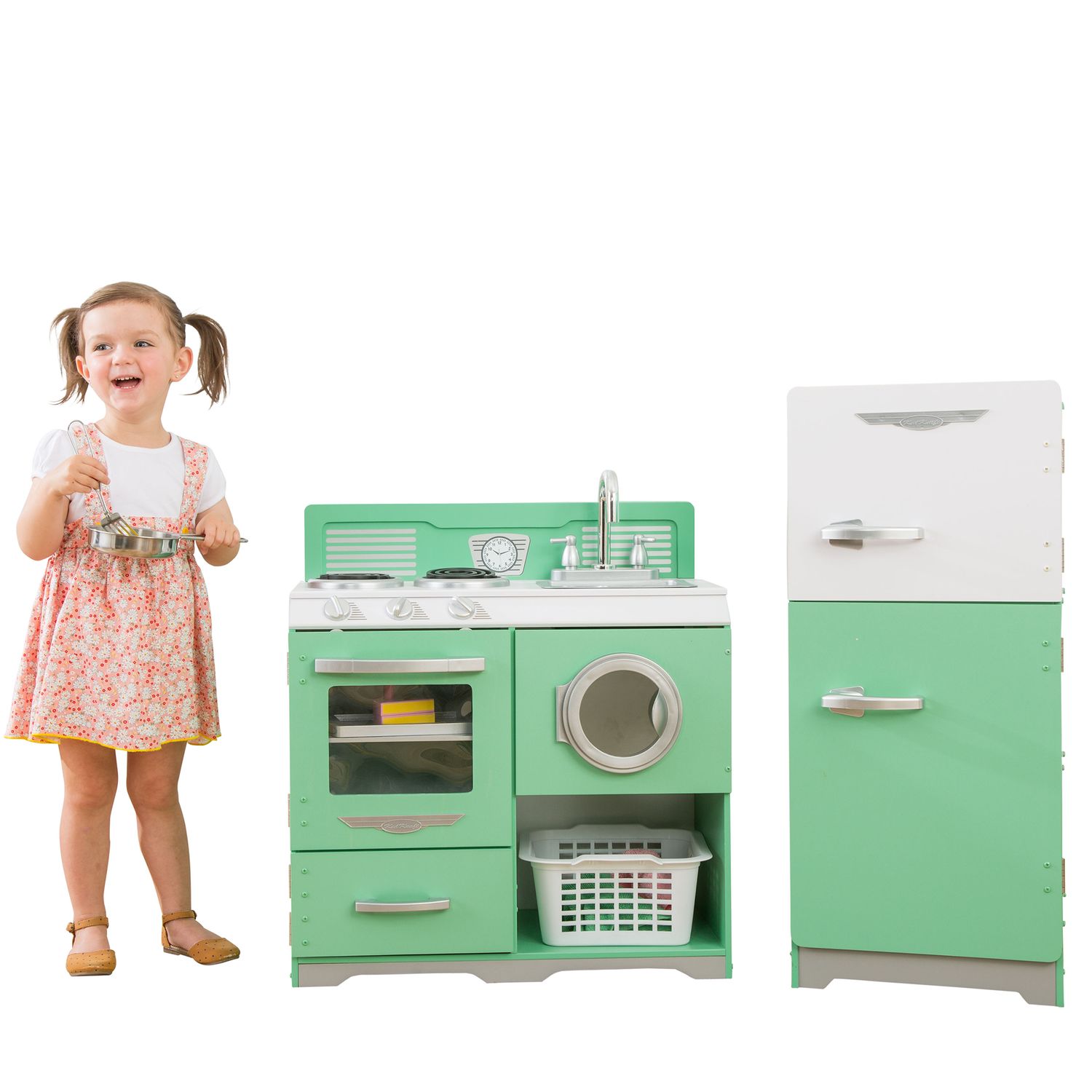 KidKraft Homestyle 2 Piece Kitchen   3088211 ALT2