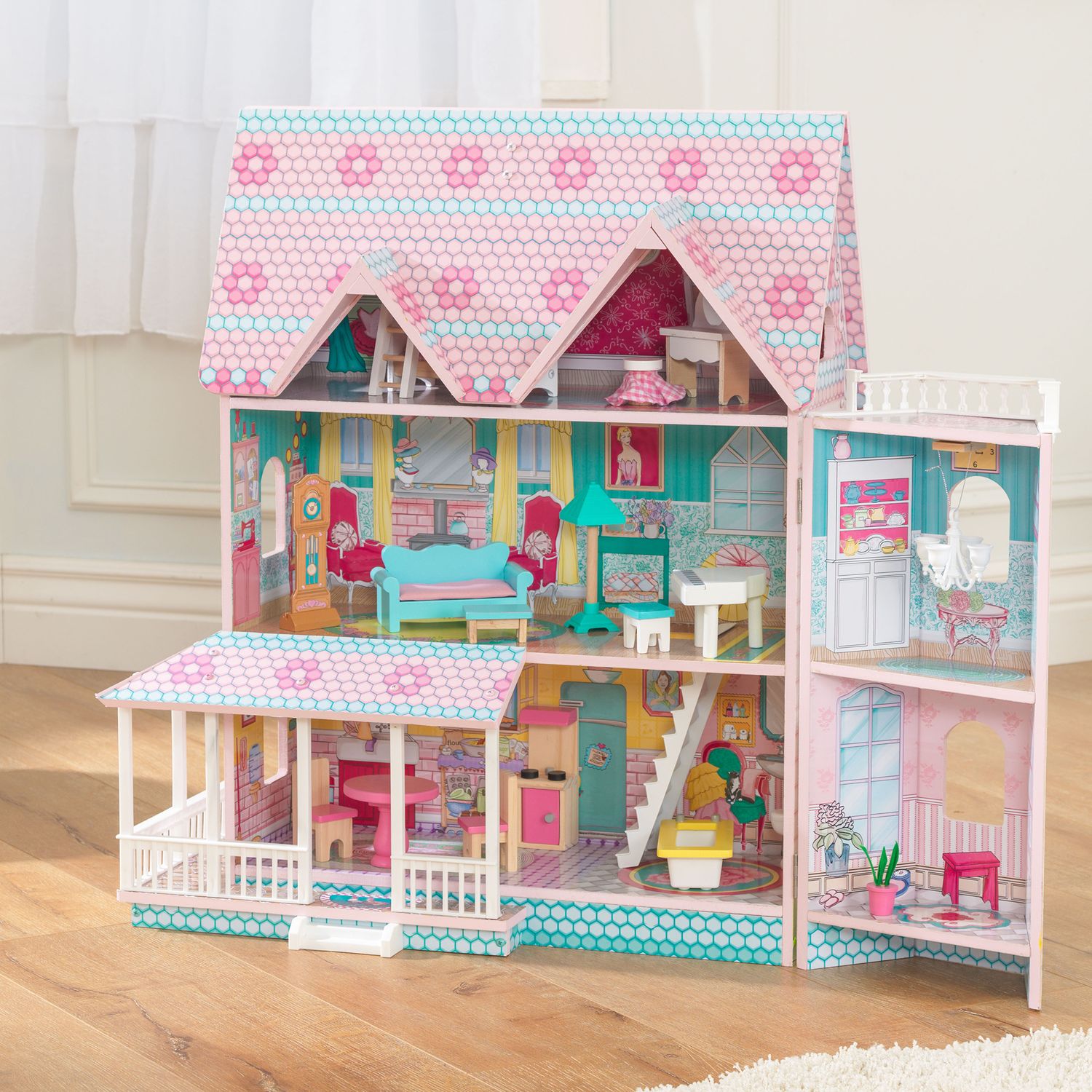 kidkraft doll manor