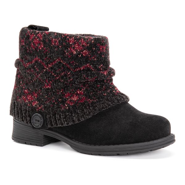muk luks laurel women's water resistant winter boots