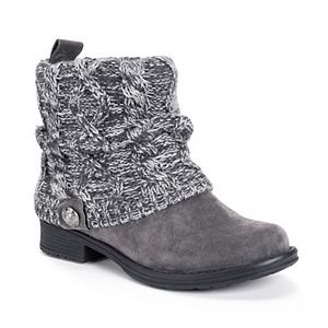 MUK LUKS Patrice Women's Water-Resistant Ankle Boots