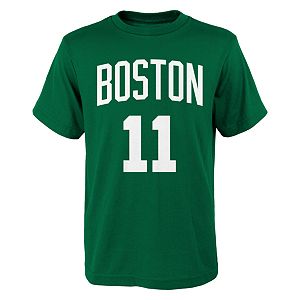 Boys 8-20 Boston Celtics Kyrie Irving Player Name & Number Replica Tee