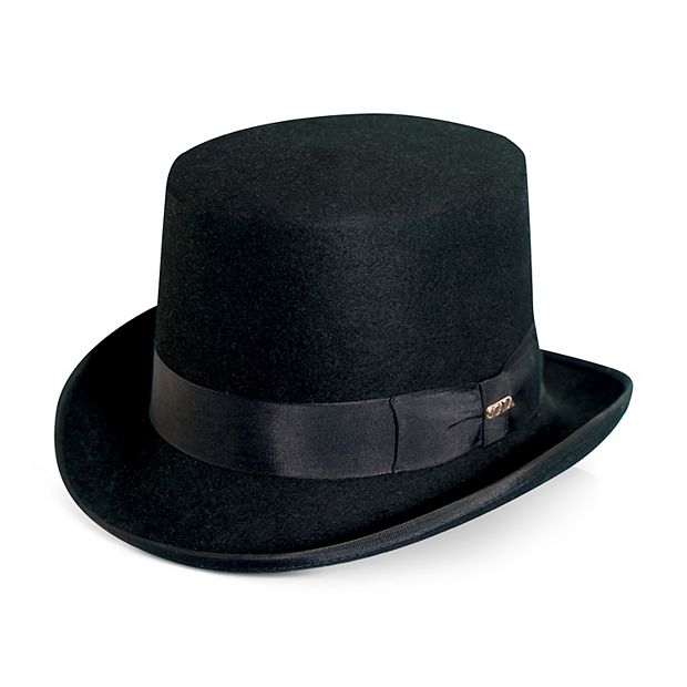 Scala Wool Felt Top Hat Top Hats