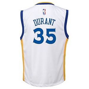 Boys 8-20 Golden State Warriors Kevin Durant Replica Jersey