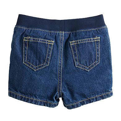 Baby Boy Jumping Beans® Pull-On Denim Shorts