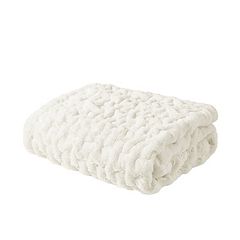 White Madison Park Blankets & Throws - Bed Linens, Bedding