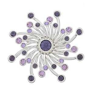 Dana Buchman Purple Swirl Pin