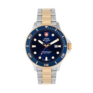 Swiss Military by Charmex(CX) Men's Two Tone Stainless Steel Watch - 79292-9-A