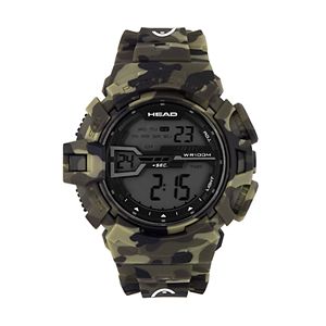 Head Men's Half Pipe Camouflage Digital Chronograph Watch - HE-106-02