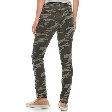Women's Sonoma Goods For Life® Camo Print Midrise Skinny Jeans