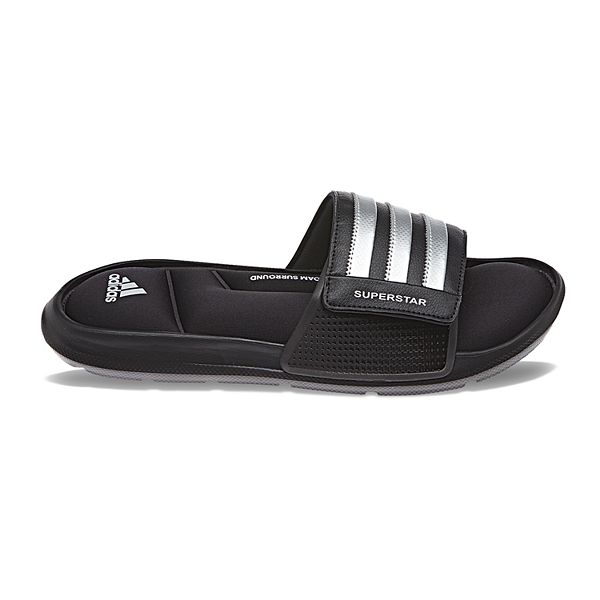 nudo prioridad emparedado adidas Superstar 3G Men's Slide Sandals