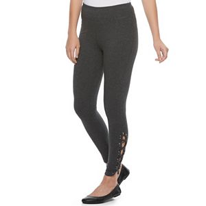 Women's French Laundry Lace-Up Leggings