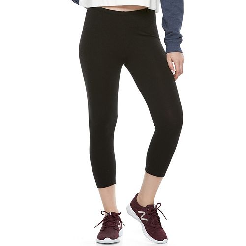 Download Juniors' SO® Solid Capri Leggings