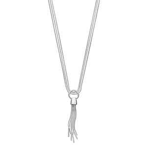 Dana Buchman Cobra Chain Tasseled Pendant Necklace