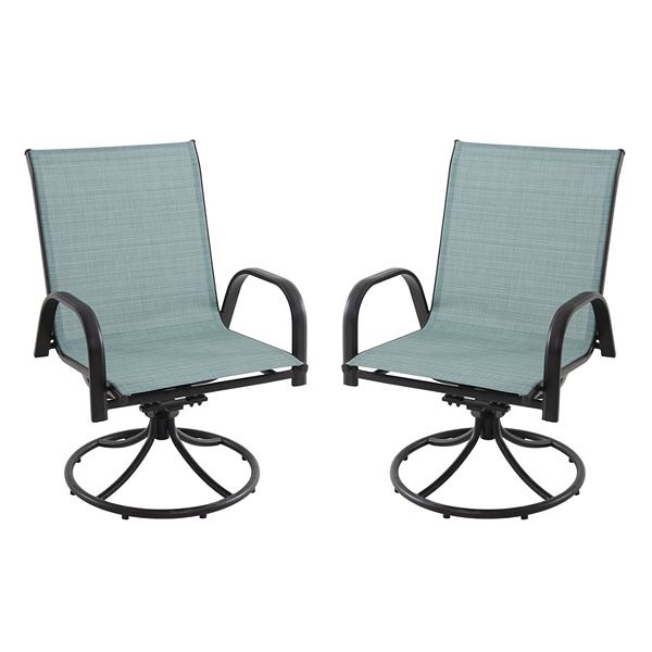 Sonoma Goods For Life Coronado Patio Swivel Chair 2 Piece Set - Swivel Rocker Patio Set