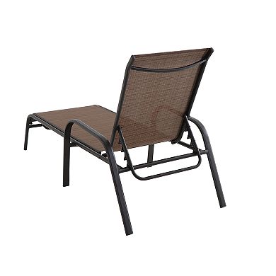 Sonoma Goods For Life® Coronado Patio Stacking Chaise Lounge Chair