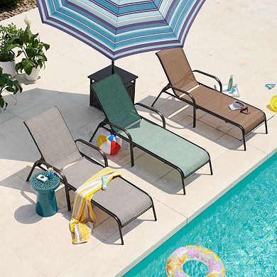 Sonoma Goods For Life® Coronado Patio Stacking Chaise Lounge Chair