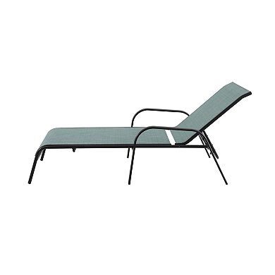 Sonoma Goods For Life® Coronado Patio Stacking Chaise Lounge Chair