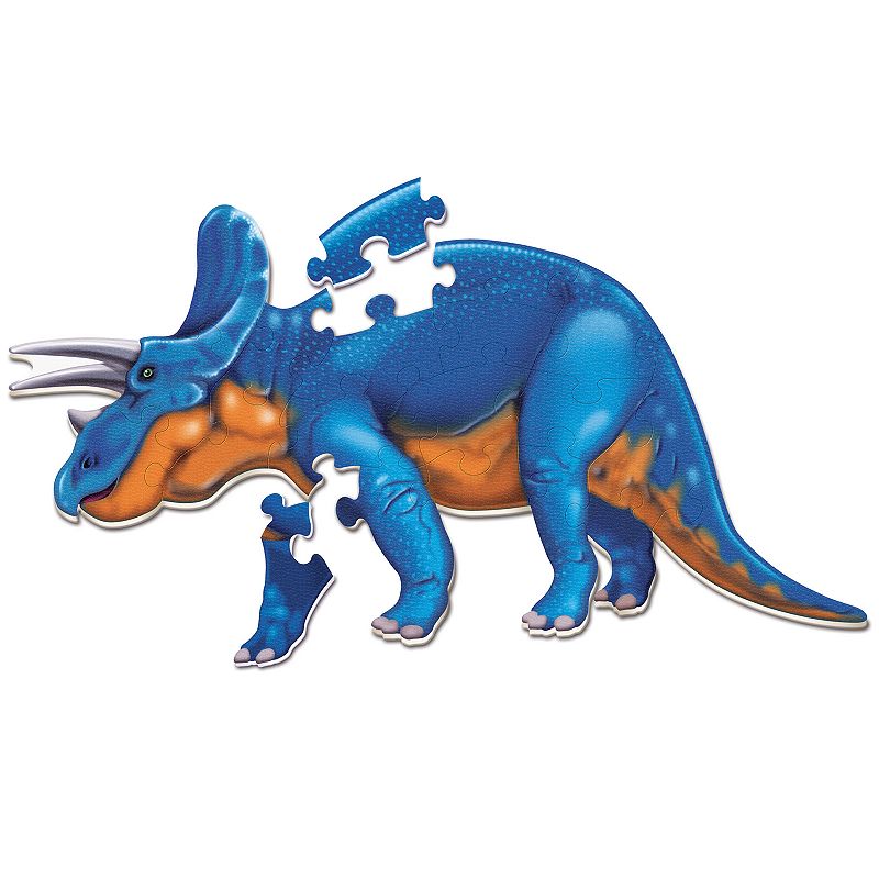 Learning Resources Triceratops Floor Puzzle, Multicolor