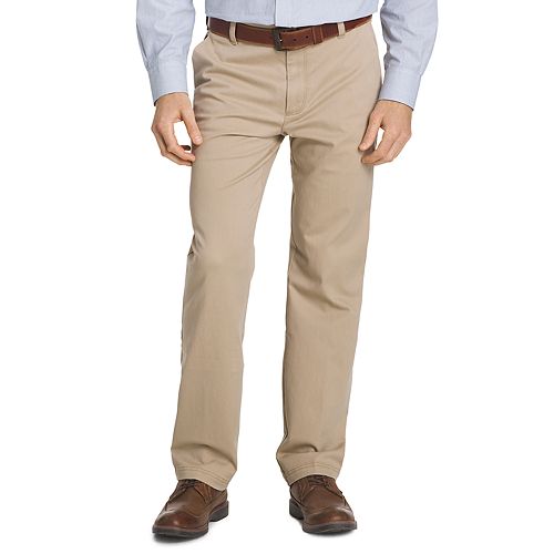 Men's IZOD Classic-Fit Performance Flat-Front Pants