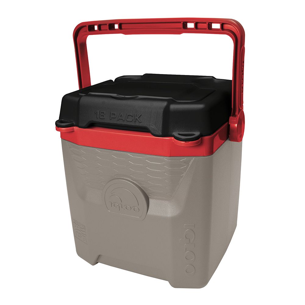 Igloo Quantum 12 Qt Cooler Black Red