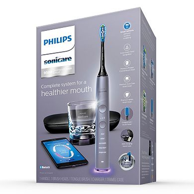 Philips Sonicare DiamondClean Smart 9500 Series Electric Toothbrush with Bluetooth