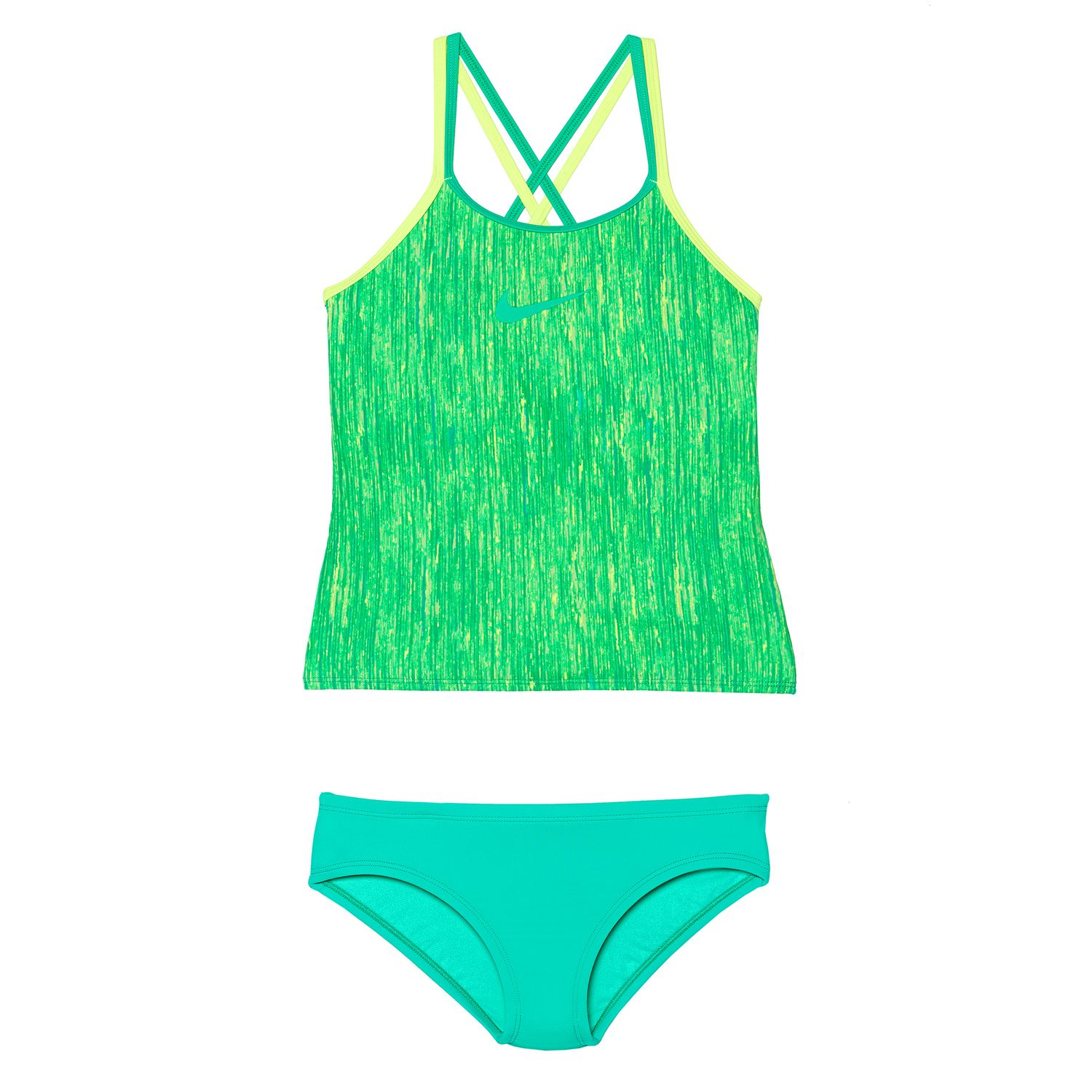 nike girls tankini