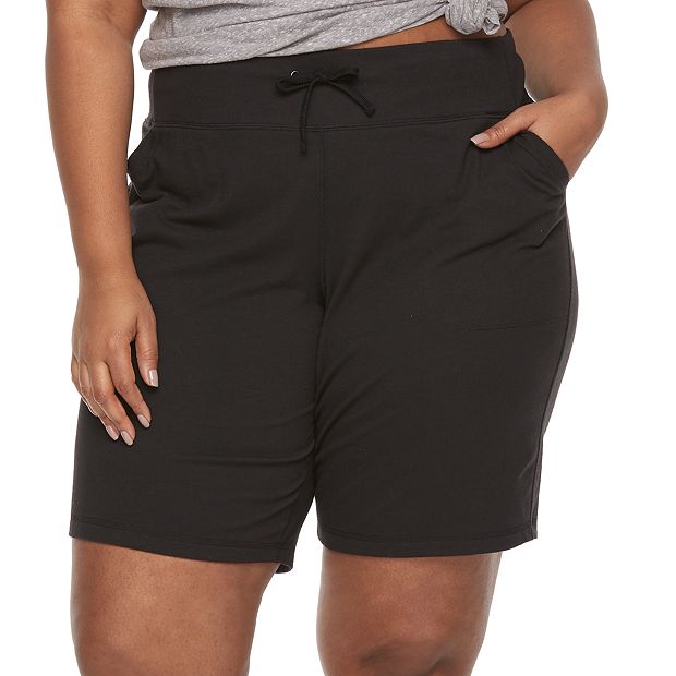 Kohls womens plus on sale shorts