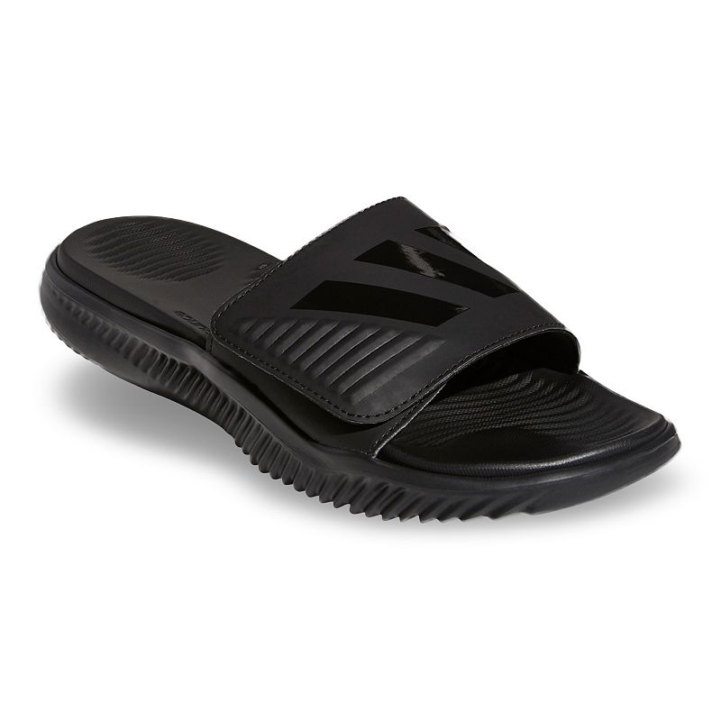 adidas Alphabounce Mens Slide Sandals, Size: 10, Black