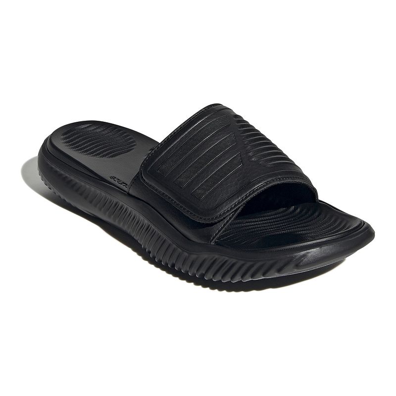 adidas Alphabounce Mens Slide Sandals, Size: 8, Black