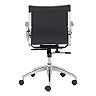 Zuo Modern Low Back Adjustable Glider Desk Chair 