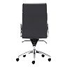 Zuo Modern Engineer Adjustable High Back Desk Chair 