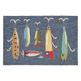 Liora Manne Frontporch Playing Hooky Indoor Outdoor Rug