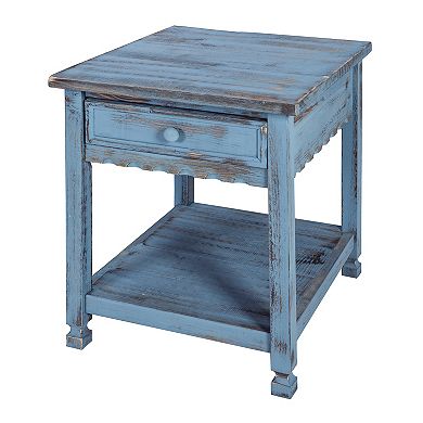Alaterre Furniture Country Cottage End Table 