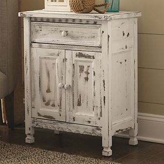 Alaterre Furniture Country Cottage Storage Cabinet