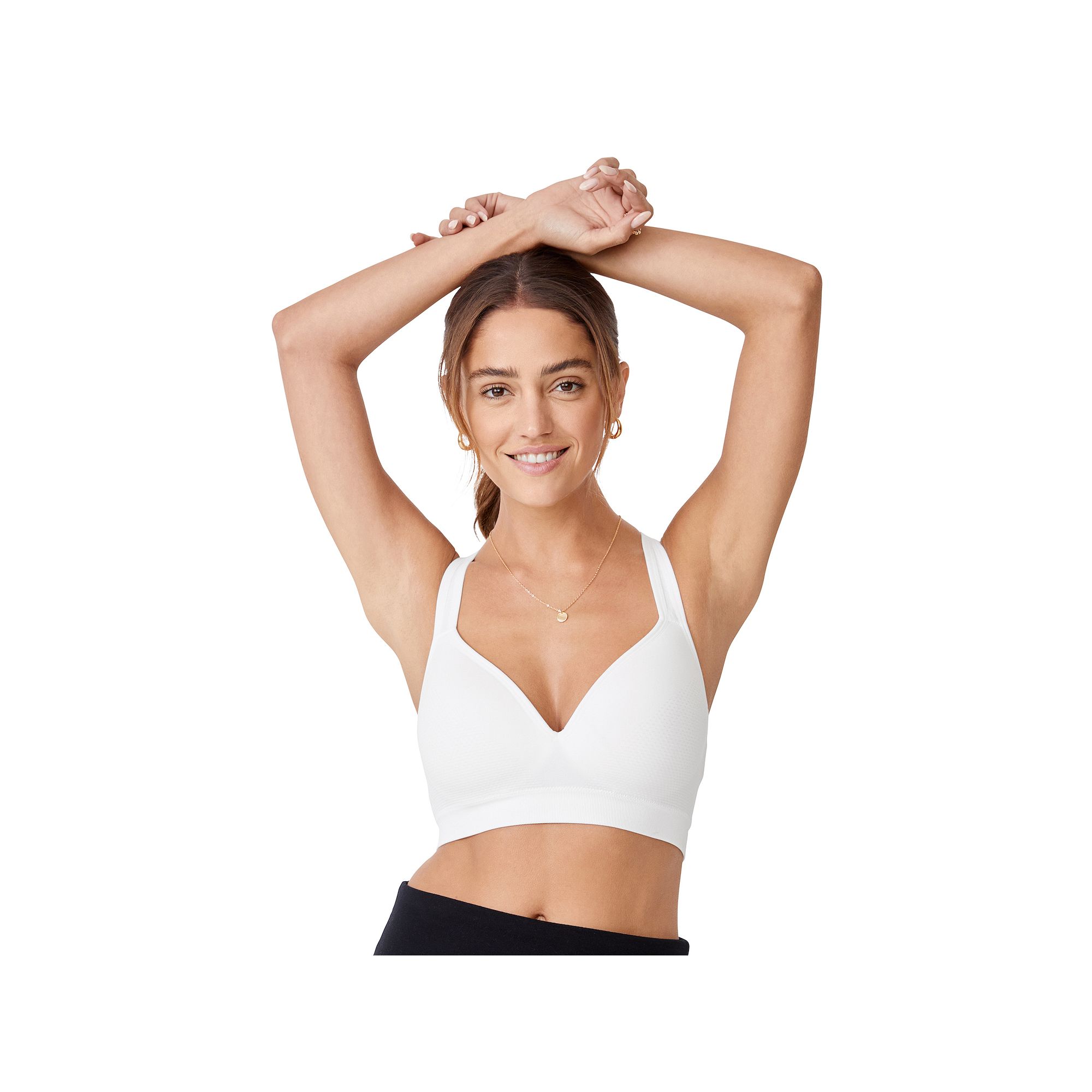 Jockey Sport® Bras: Seamless Molded Medium-Impact Sports Bra 8126, Women