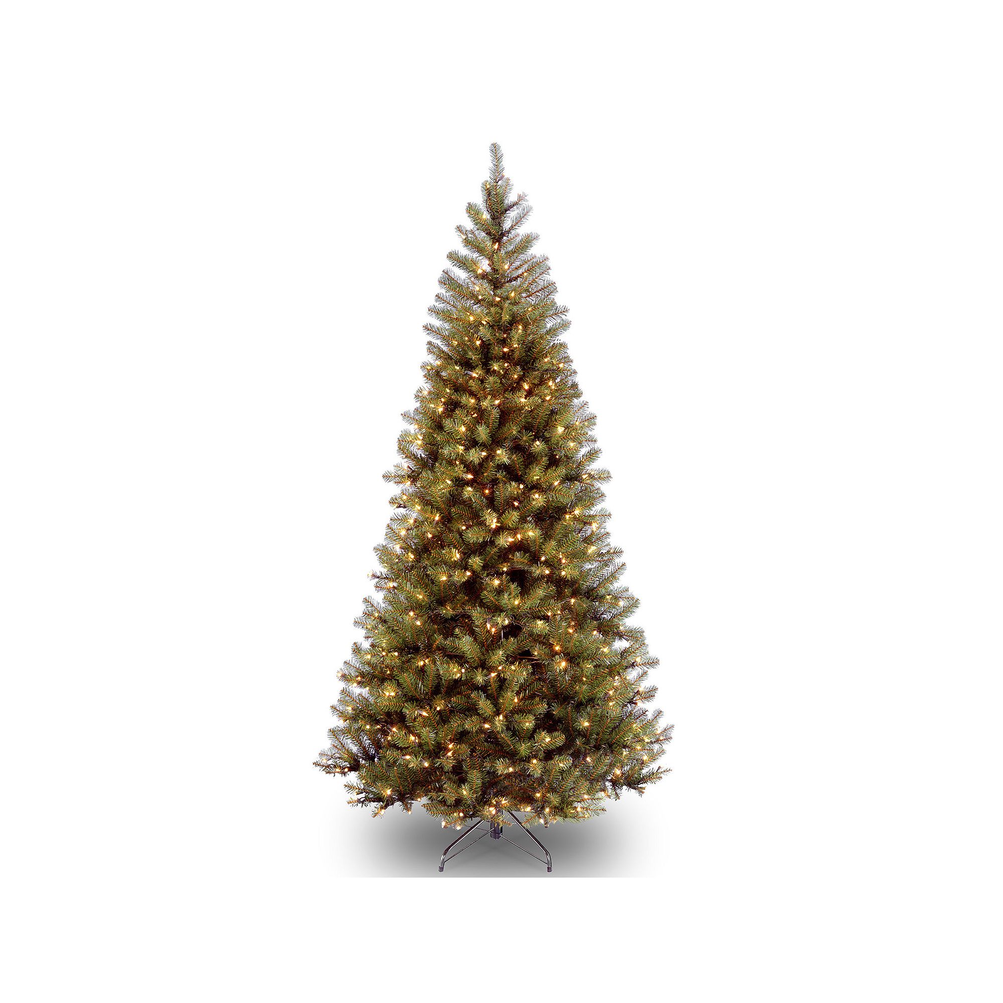 National Tree Company 6-ft. Clear Pre-Lit Aspen Spruce Artificial Christmas