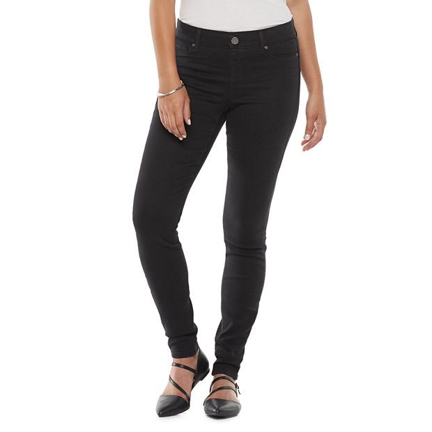 Juicy Couture Girls 7-16 Ombre Pull-on Stretch Leggings - 8/10 / Black