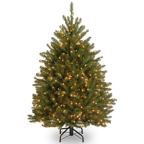National Tree Company 4ft. PreLit Dunhill Fir Artificial Christmas Tree