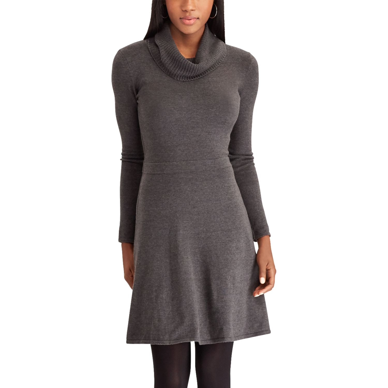 chaps sweater dress