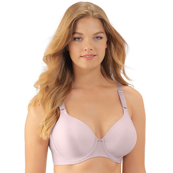 Vanity Fair 75345 Beauty Back Full Coverage Underwire Bra Damask Neutral NWT