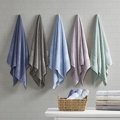 Madison Park Organic Cotton 6-piece Bath Towel Set