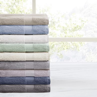 Madison Park Organic Cotton 6-piece Bath Towel Set