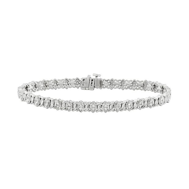 Kohls black hot sale diamond bracelet