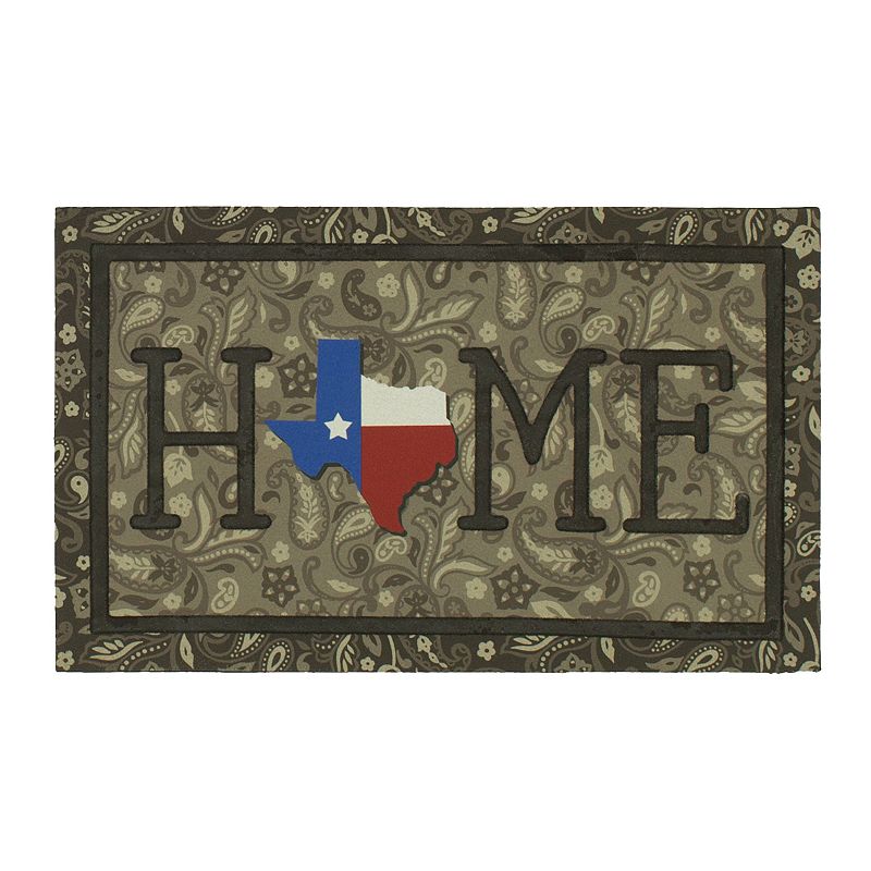 Mohawk Home Texas Paisley Home Doormat - 18 x 30, Grey, 18X30